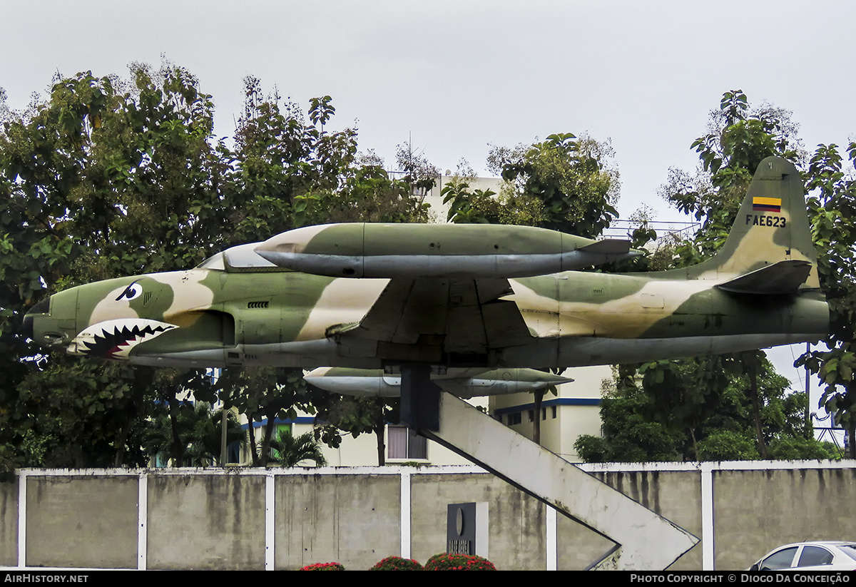Aircraft Photo of FAE-623 | Lockheed AT-33A | Ecuador - Air Force | AirHistory.net #480842