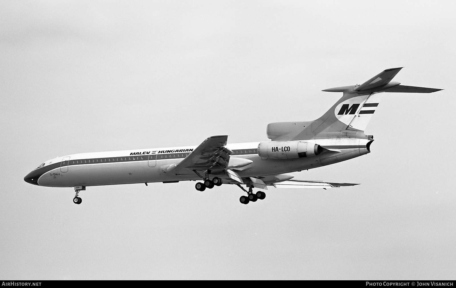Aircraft Photo of HA-LCO | Tupolev Tu-154B-2 | Malév - Hungarian Airlines | AirHistory.net #480852