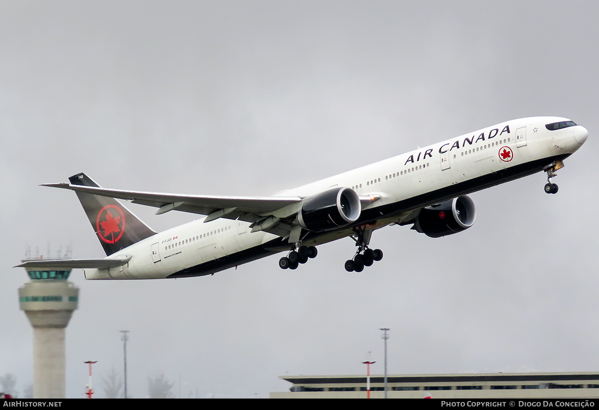 Aircraft Photo of C-FJZS | Boeing 777-333/ER | Air Canada | AirHistory.net #480855