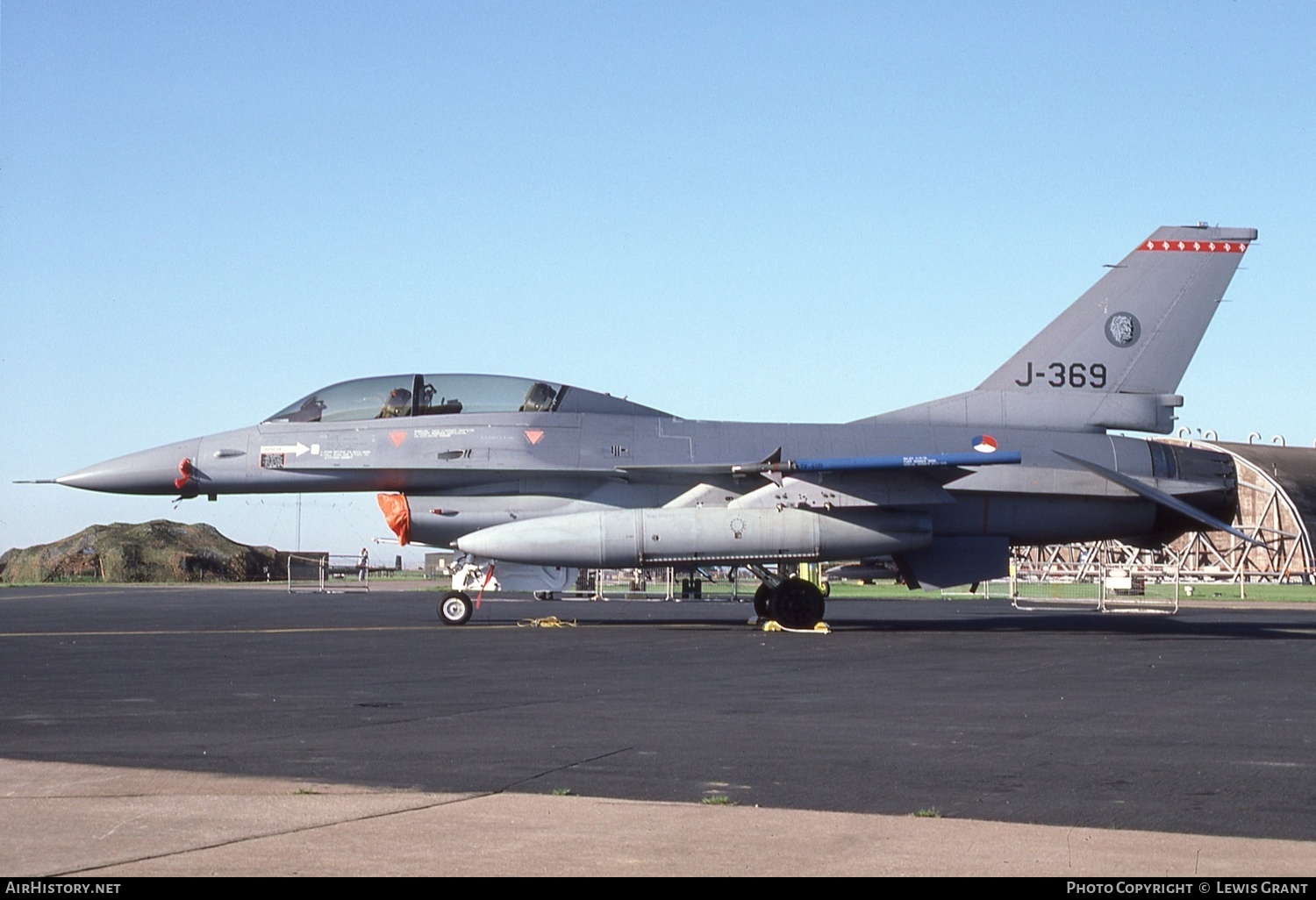 Aircraft Photo of J-369 | General Dynamics F-16B Fighting Falcon | Netherlands - Air Force | AirHistory.net #480859