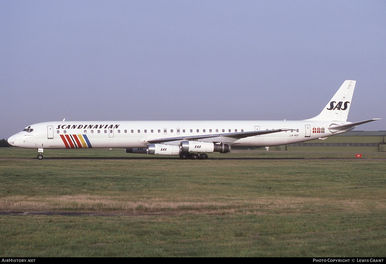 Aircraft Photo of LN-MOF | McDonnell Douglas DC-8-63 | Scandinavian Airlines - SAS | AirHistory.net #480868