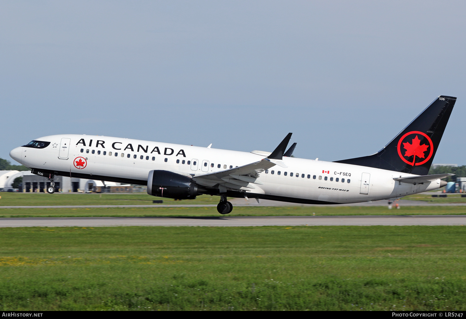 Aircraft Photo of C-FSEQ | Boeing 737-8 Max 8 | Air Canada | AirHistory.net #480875