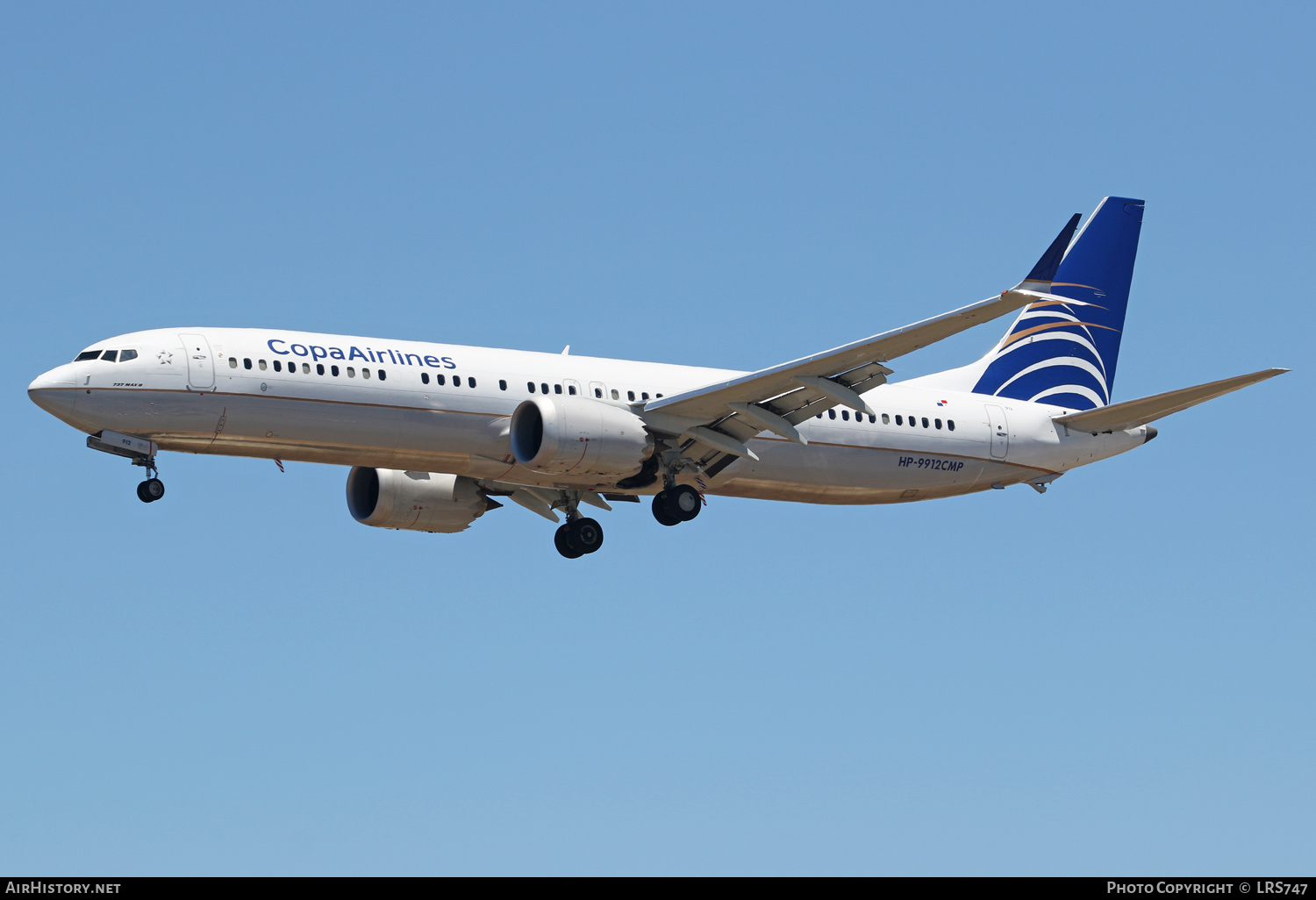 Aircraft Photo of HP-9912CMP | Boeing 737-9 Max 9 | Copa Airlines | AirHistory.net #480892