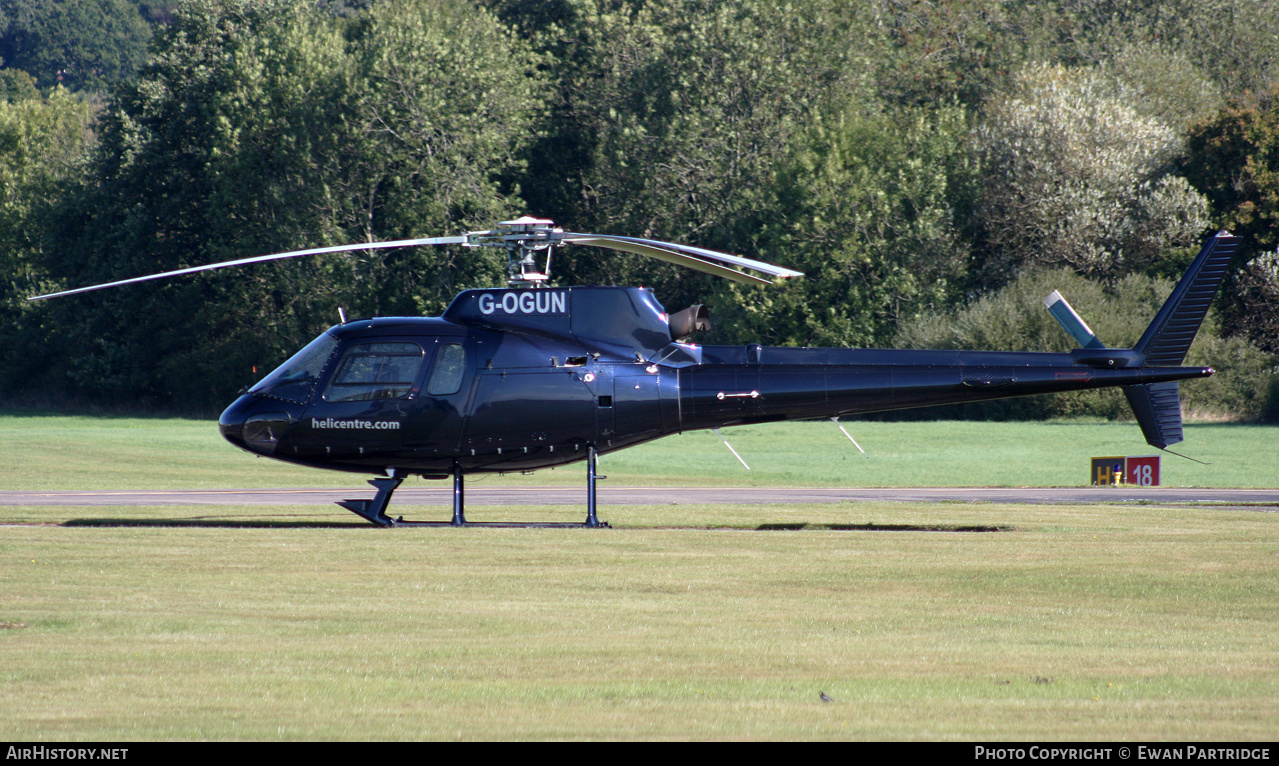 Aircraft Photo of G-OGUN | Eurocopter AS-350B-2 Ecureuil | Helicentre | AirHistory.net #480915