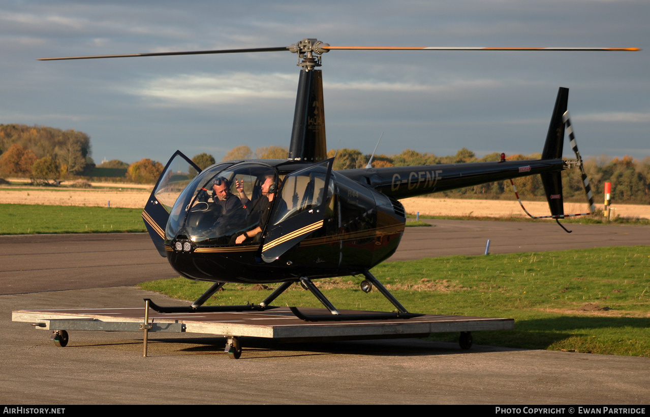 Aircraft Photo of G-CFNF | Robinson R-44 Raven II | Kuki Helicopters | AirHistory.net #480922