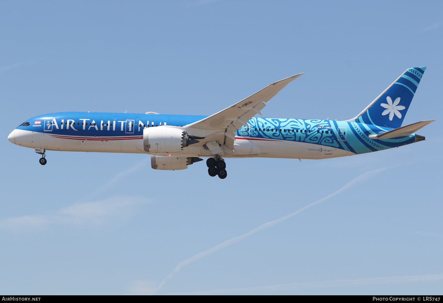 Aircraft Photo of F-OMUA | Boeing 787-9 Dreamliner | Air Tahiti Nui | AirHistory.net #480947