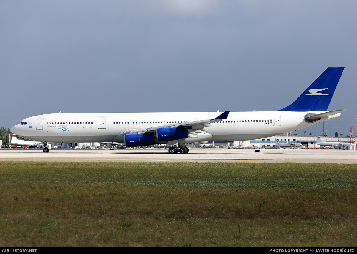 Aircraft Photo of LV-BIT | Airbus A340-313 | Aerolíneas Argentinas | AirHistory.net #480955