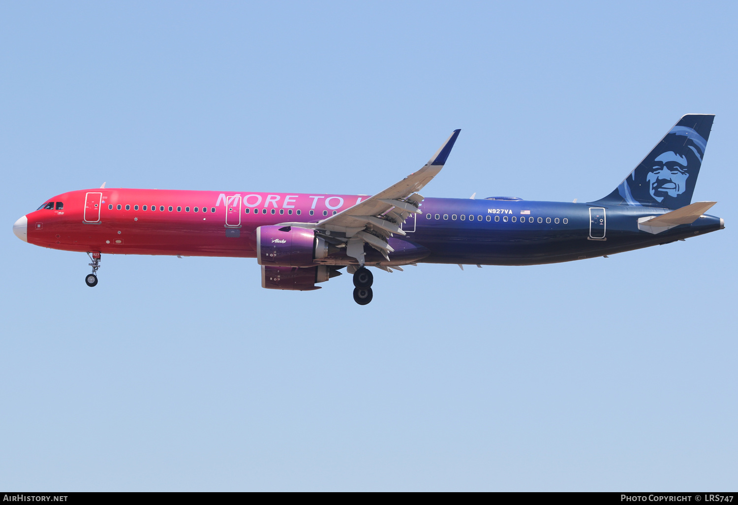 Aircraft Photo of N927VA | Airbus A321-253N | Alaska Airlines | AirHistory.net #480957
