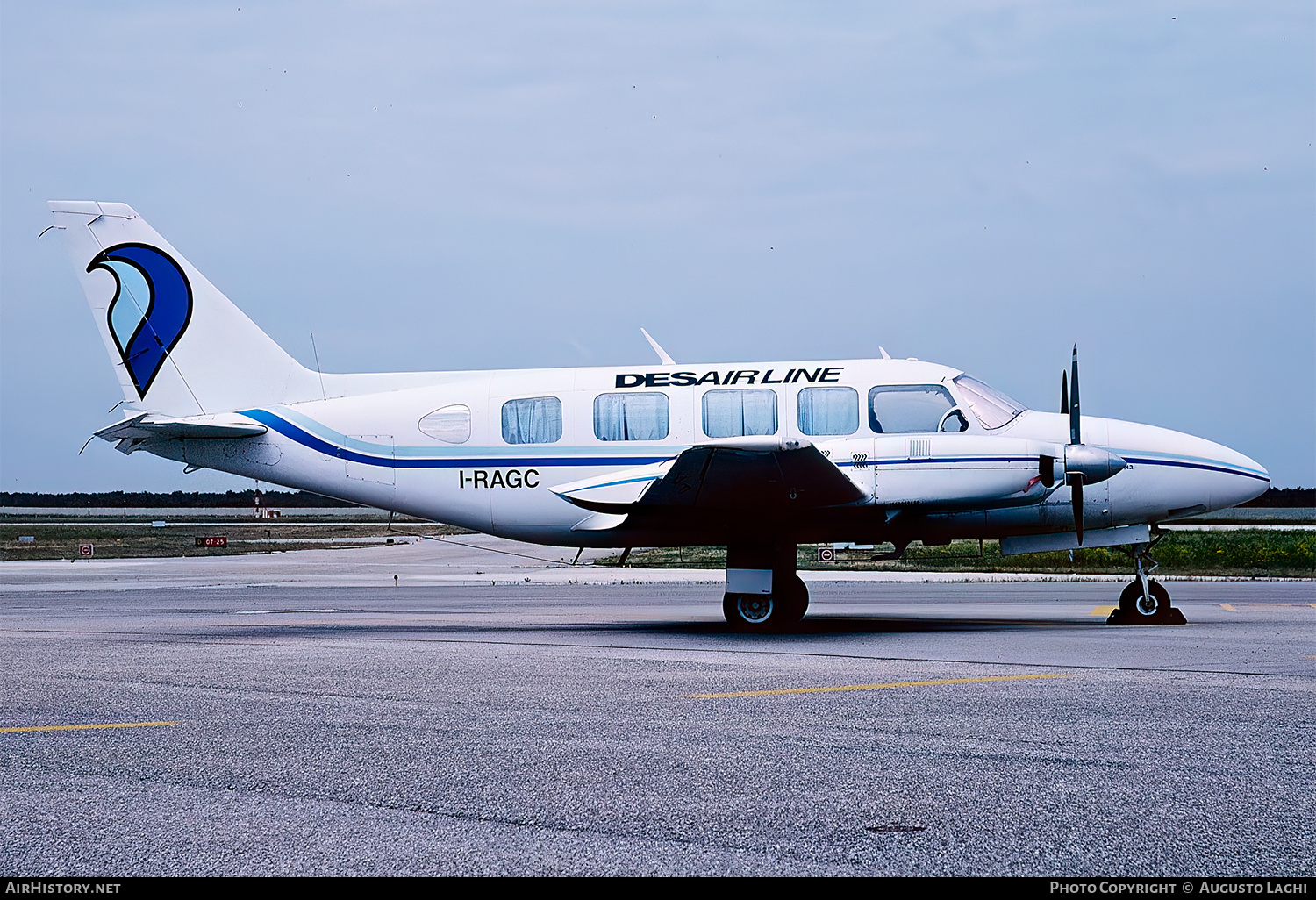 Aircraft Photo of I-RAGC | Piper PA-31-350 Navajo Chieftain | Des Airline | AirHistory.net #480968