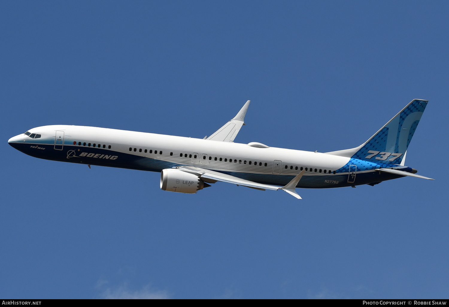 Aircraft Photo of N27752 | Boeing 737-10 Max 10 | Boeing | AirHistory.net #480981