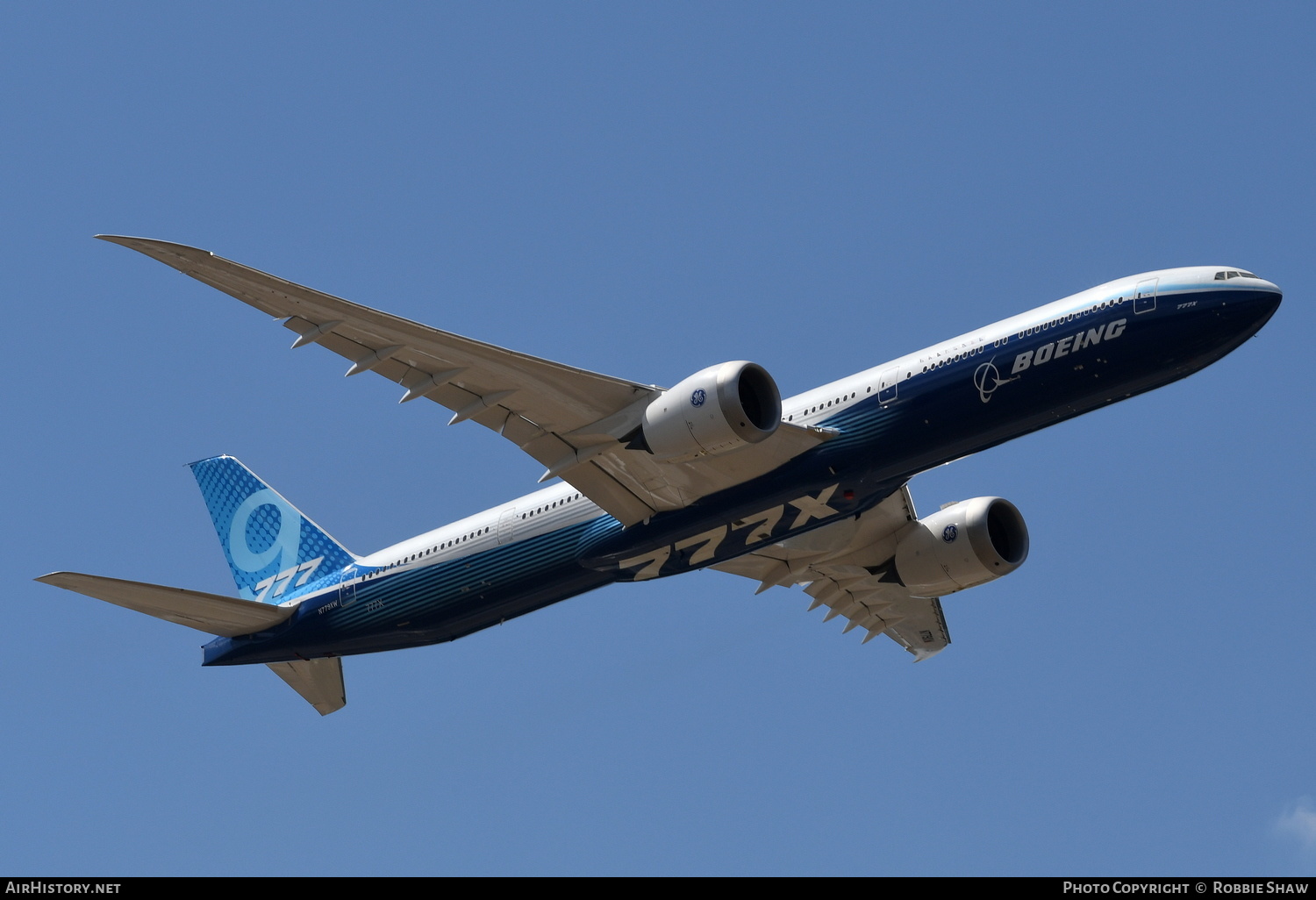 Aircraft Photo of N779XW | Boeing 777-9 | Boeing | AirHistory.net #480983