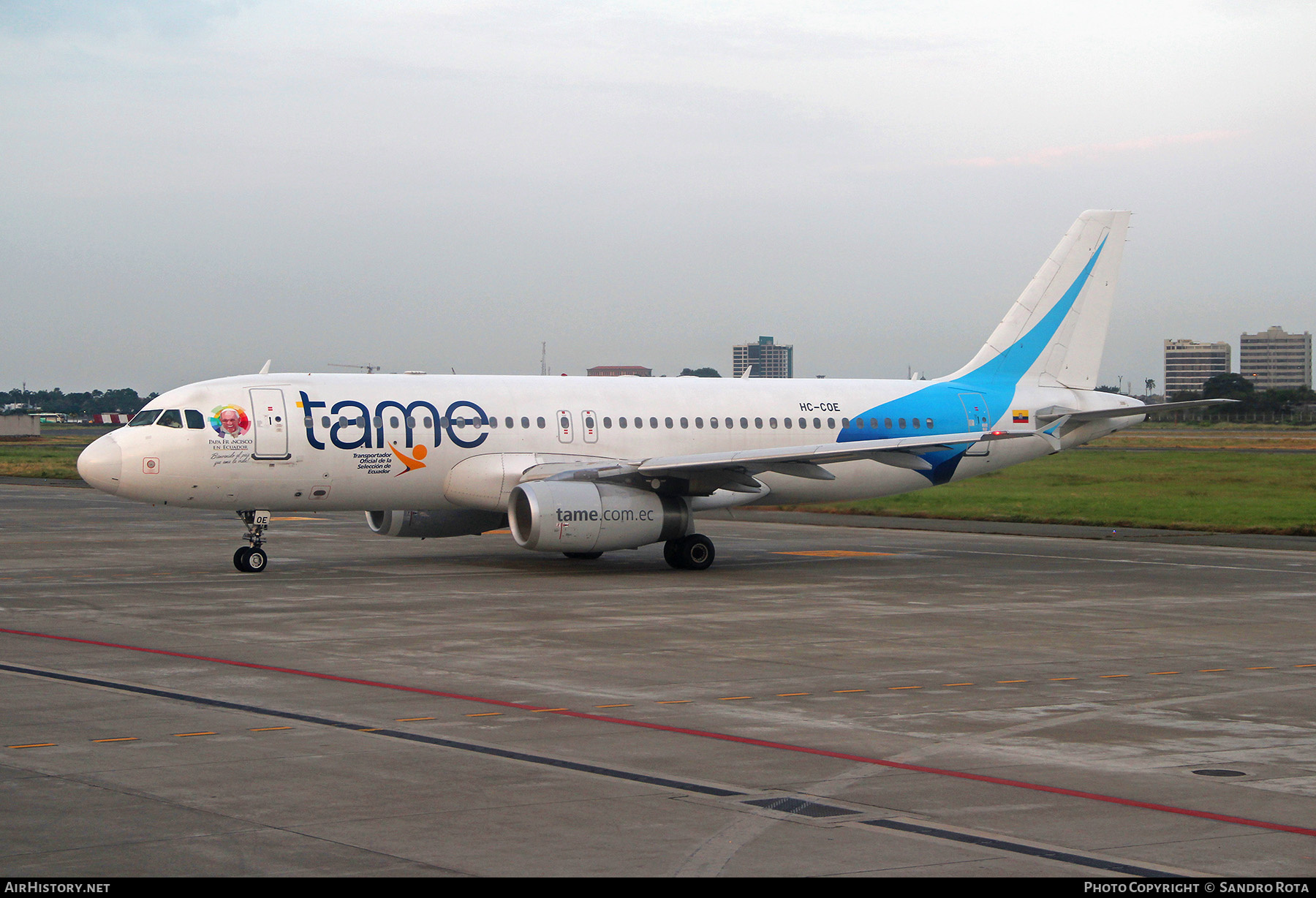 Aircraft Photo of HC-COE | Airbus A320-233 | TAME Línea Aérea del Ecuador | AirHistory.net #480988