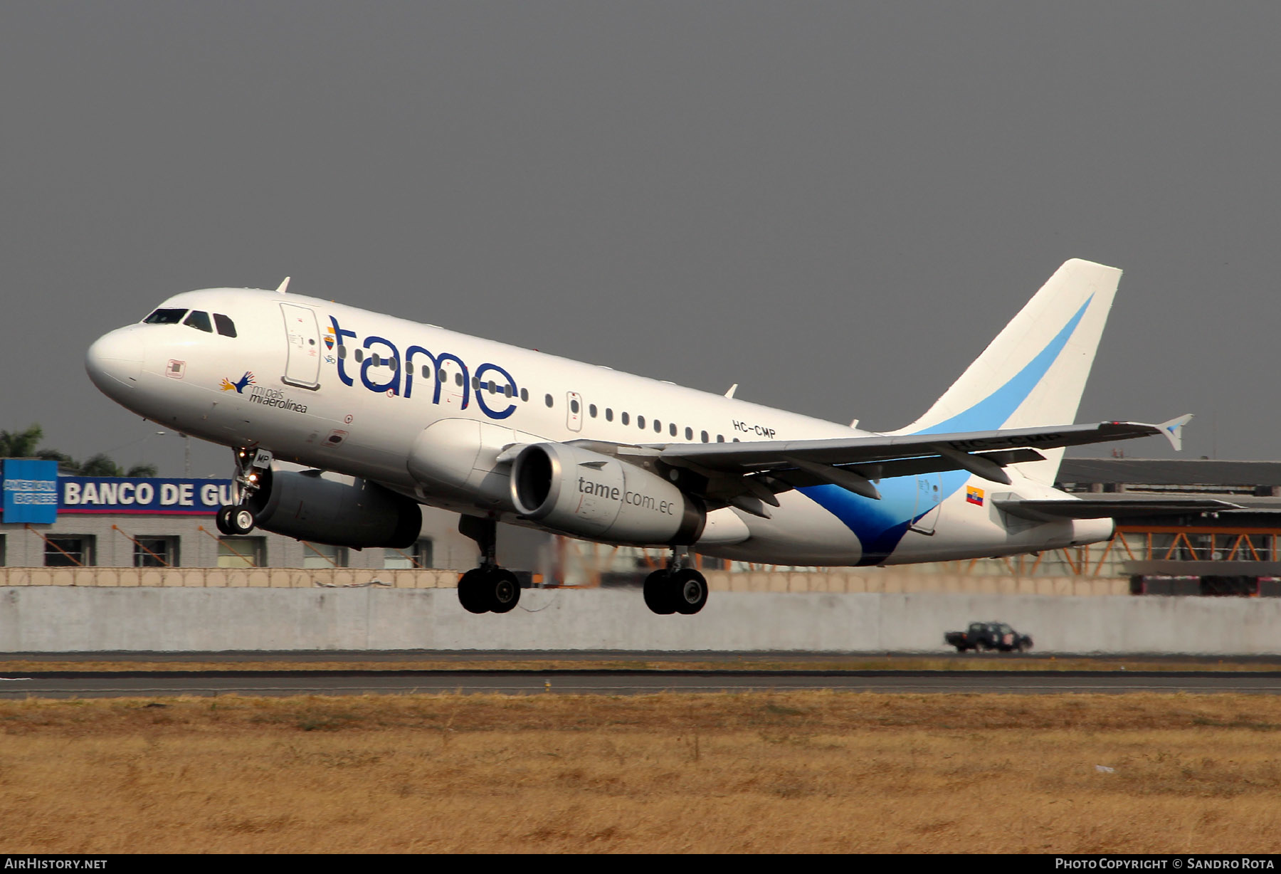 Aircraft Photo of HC-CMP | Airbus A319-132 | TAME Línea Aérea del Ecuador | AirHistory.net #481014