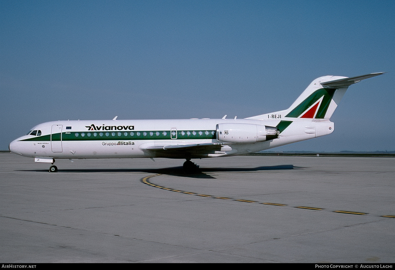 Aircraft Photo of I-REJI | Fokker 70 (F28-0070) | Avianova | AirHistory.net #481023