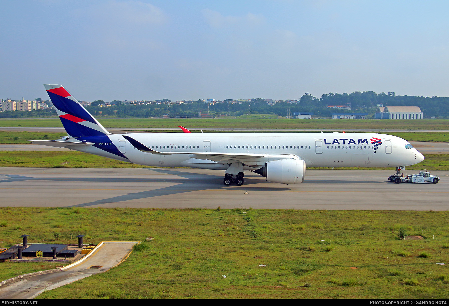 Aircraft Photo of PR-XTD | Airbus A350-941 | LATAM Airlines | AirHistory.net #481024