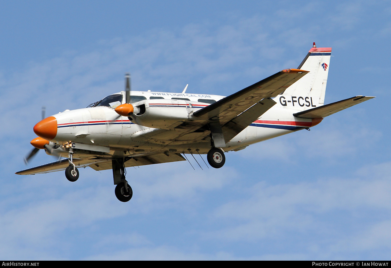 Aircraft Photo of G-FCSL | Piper PA-31-350 Navajo Chieftain | Flight Calibration Services - FCSL | AirHistory.net #481026