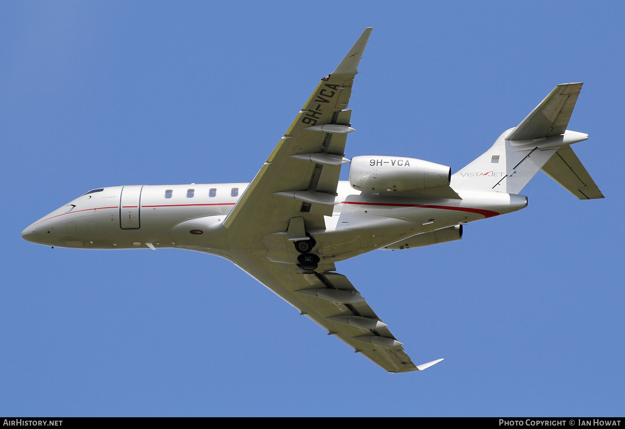 Aircraft Photo of 9H-VCA | Bombardier Challenger 350 (BD-100-1A10) | VistaJet | AirHistory.net #481032