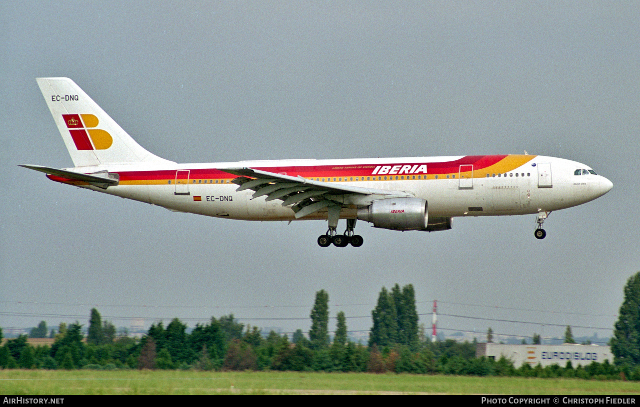 Aircraft Photo of EC-DNQ | Airbus A300B4-120 | Iberia | AirHistory.net #481044