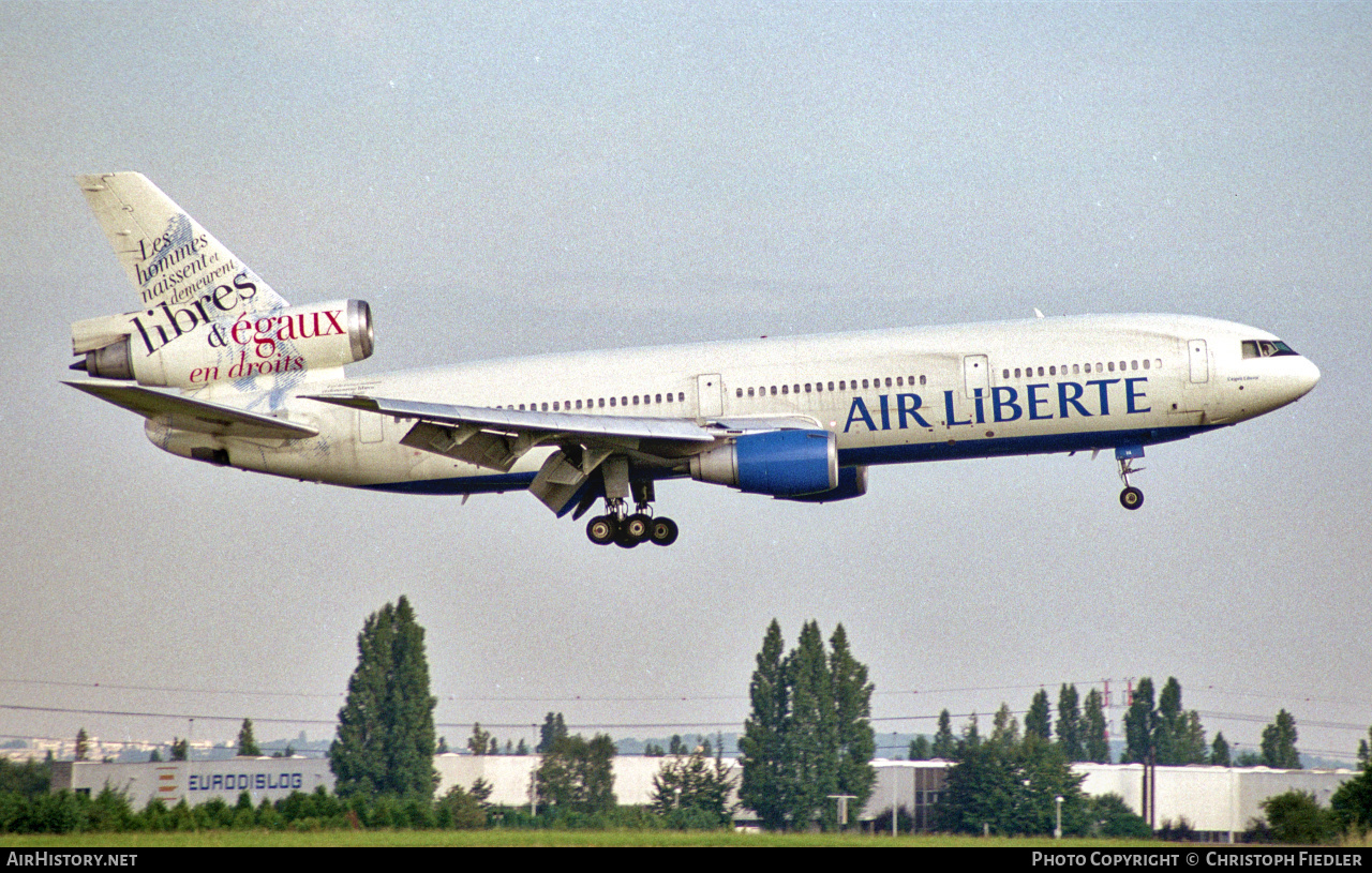 Aircraft Photo of F-GPVA | McDonnell Douglas DC-10-30 | Air Liberté | AirHistory.net #481051