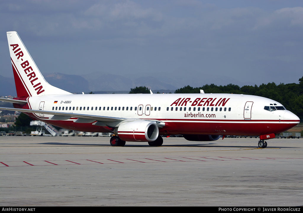 Aircraft Photo of D-ABBG | Boeing 737-86J | Air Berlin | AirHistory.net #481052