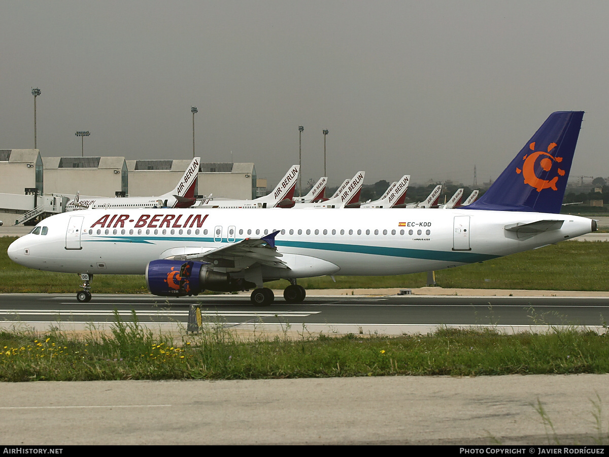 Aircraft Photo of EC-KDD | Airbus A320-214 | Air Berlin | AirHistory.net #481053