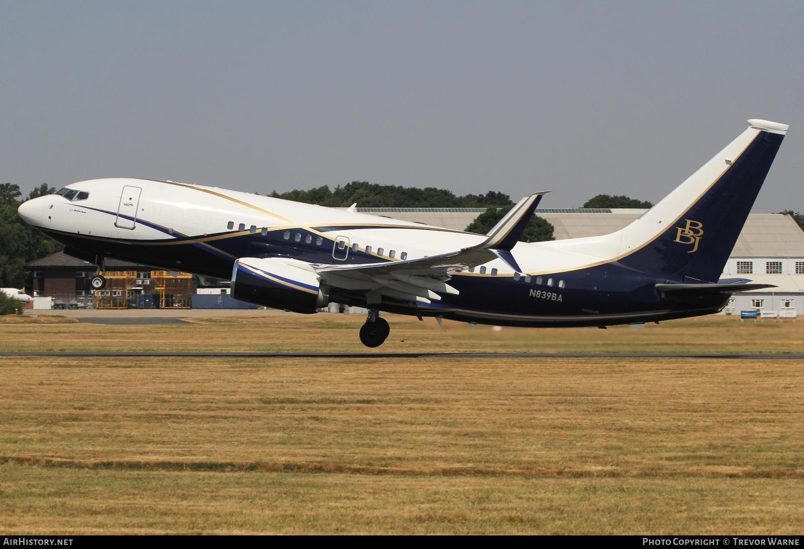 Aircraft Photo of N839BA | Boeing 737-77Z BBJ | Boeing | AirHistory.net #481069