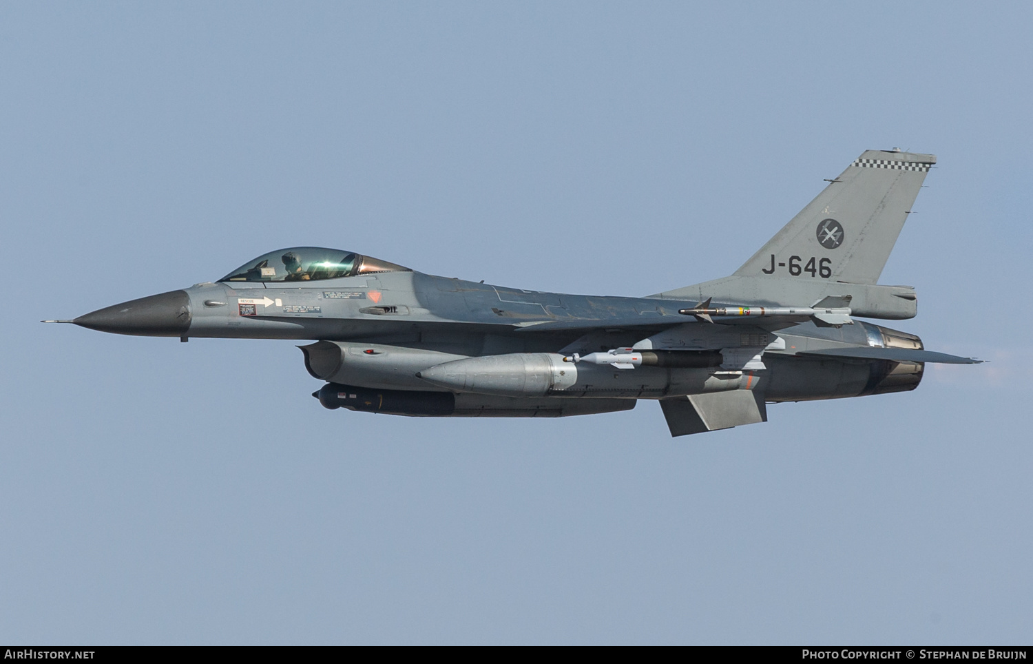 Aircraft Photo of J-646 | General Dynamics F-16AM Fighting Falcon | Netherlands - Air Force | AirHistory.net #481074
