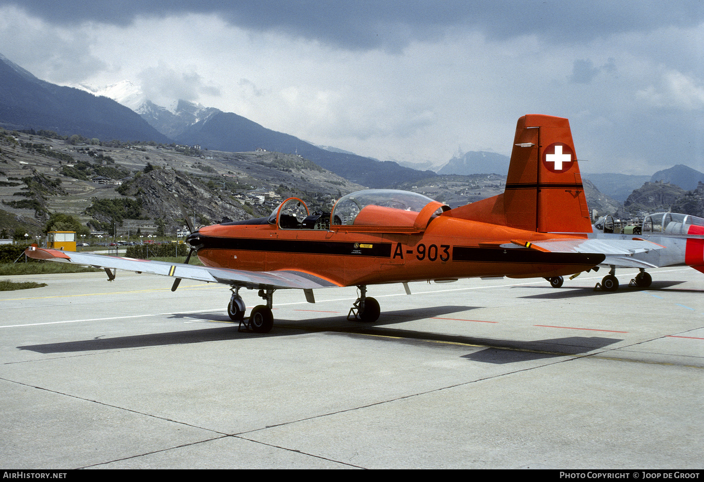 Aircraft Photo of A-903 | Pilatus PC-7 | Switzerland - Air Force | AirHistory.net #481075