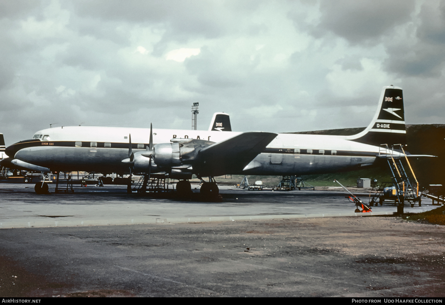 Aircraft Photo of G-AOIE | Douglas DC-7C | BOAC - British Overseas Airways Corporation | AirHistory.net #481079