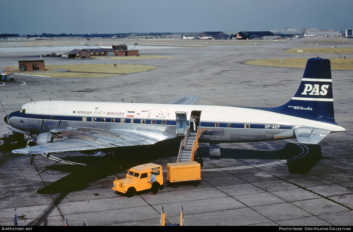 Aircraft Photo of EP-AEP | Douglas DC-7C(F) | Persian Air Services | AirHistory.net #481082