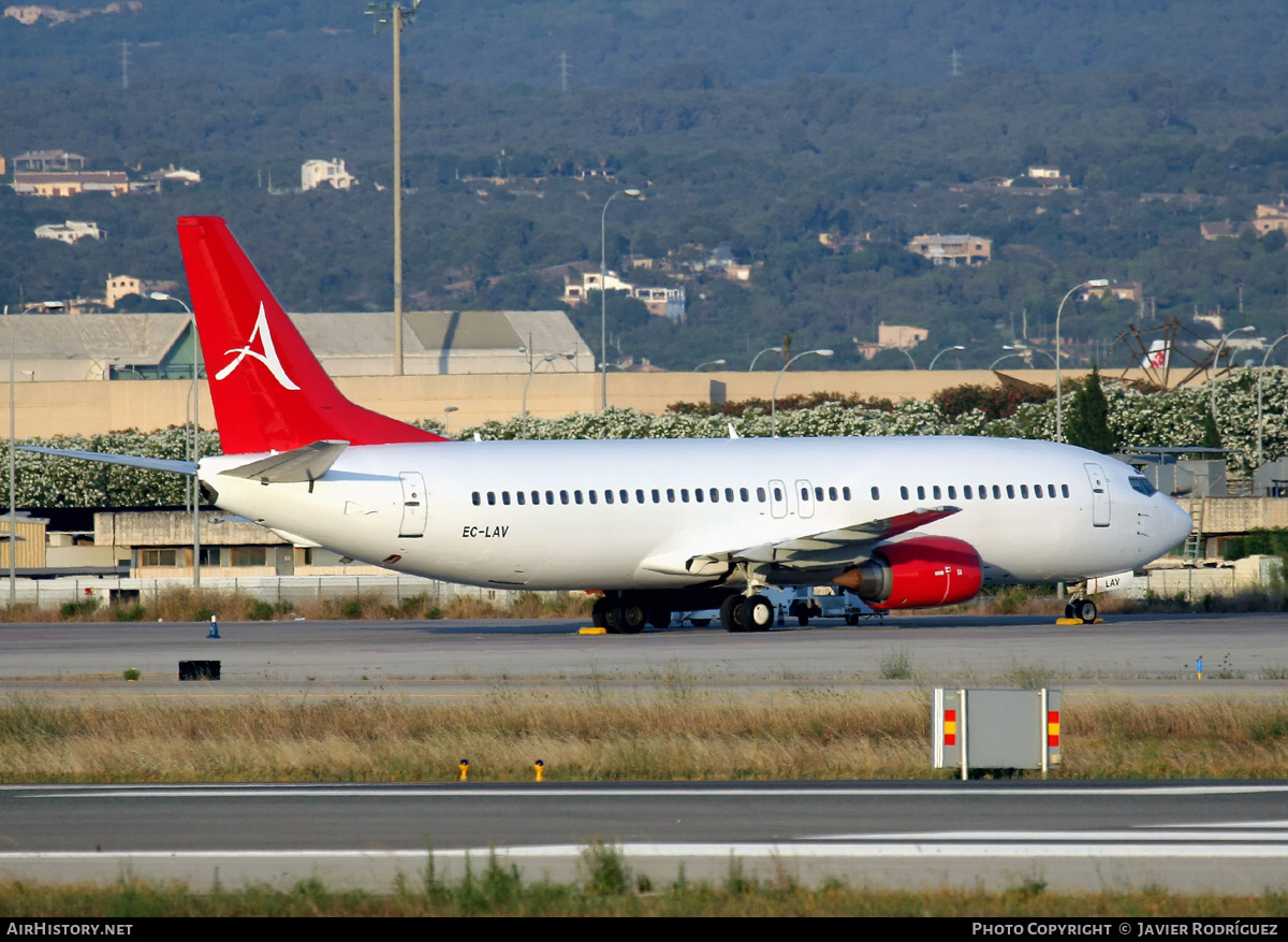 Aircraft Photo of EC-LAV | Boeing 737-408 | AlbaStar | AirHistory.net #481094