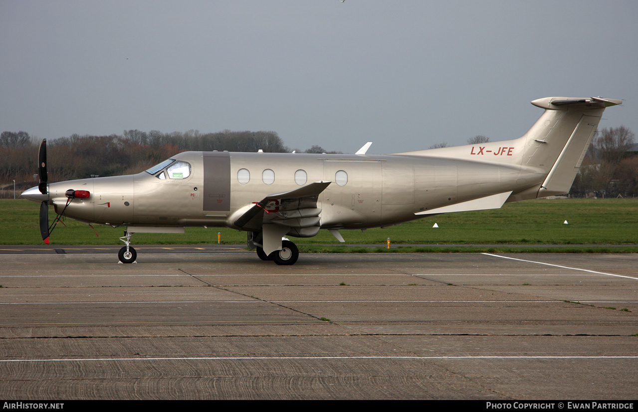 Aircraft Photo of LX-JFE | Pilatus PC-12NG (PC-12/47E) | AirHistory.net #481098