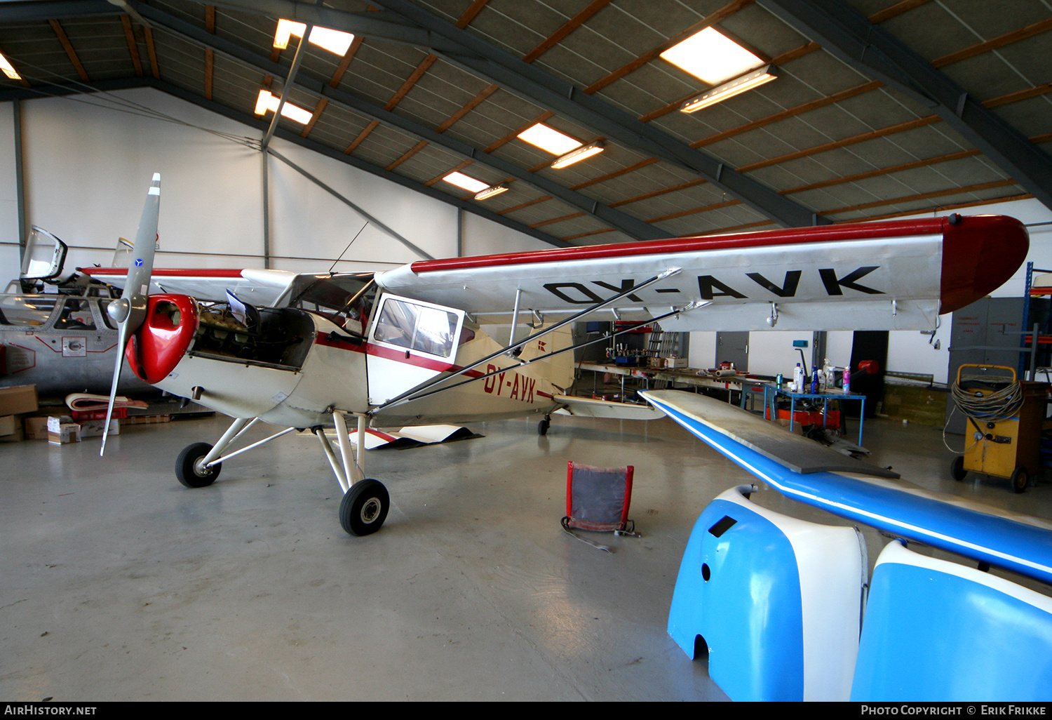 Aircraft Photo of OY-AVK | SAI KZ VII U-8 Lærke | AirHistory.net #481128