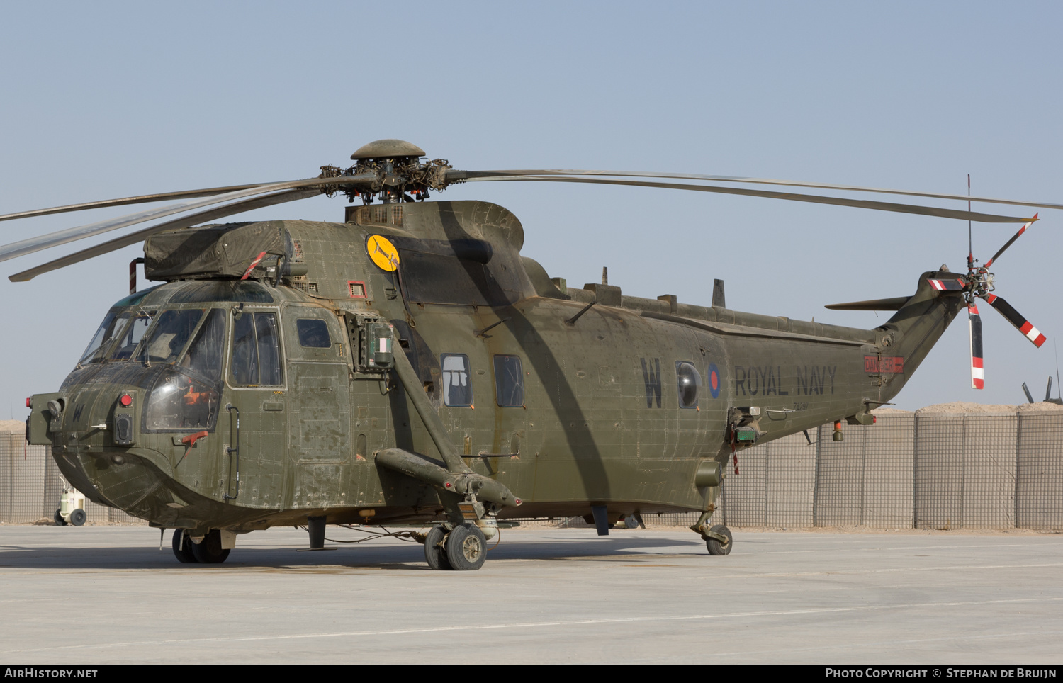 Aircraft Photo of ZA297 | Westland WS-61 Sea King HC4 | UK - Navy | AirHistory.net #481134