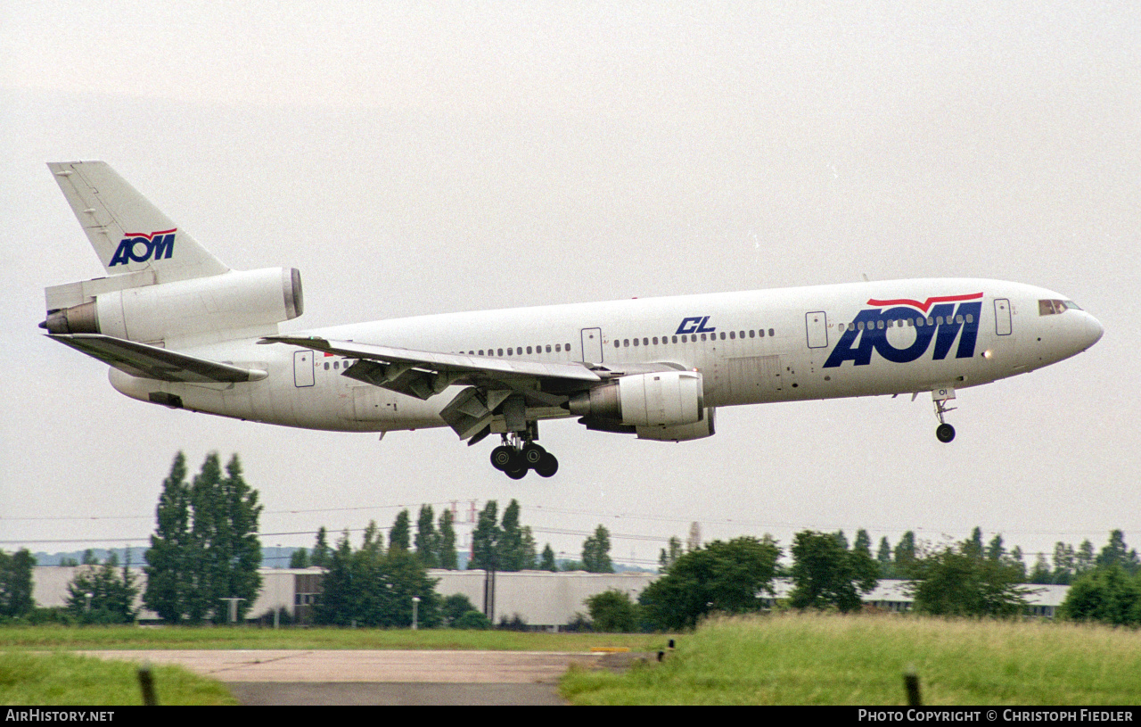 Aircraft Photo of F-GHOI | McDonnell Douglas DC-10-30 | AOM French Airlines | AirHistory.net #481135