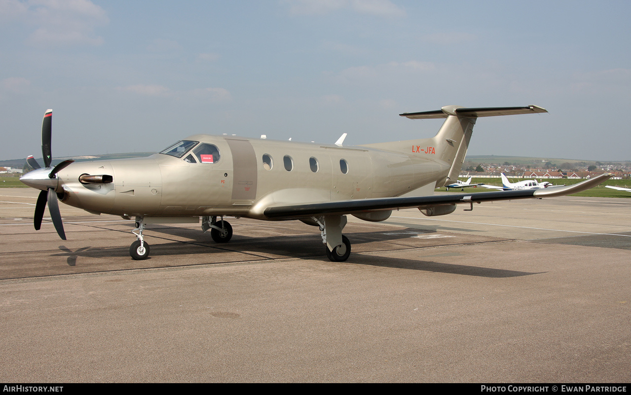 Aircraft Photo of LX-JFA | Pilatus PC-12NG (PC-12/47E) | AirHistory.net #481145