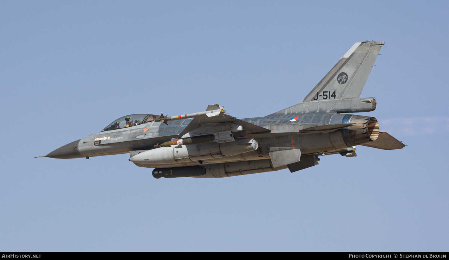 Aircraft Photo of J-514 | General Dynamics F-16AM Fighting Falcon | Netherlands - Air Force | AirHistory.net #481146