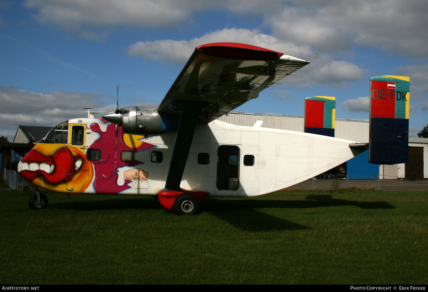 Aircraft Photo of OE-FDK | Short SC.7 Skyliner 3A-100 | Pink Aviation Services | AirHistory.net #481167