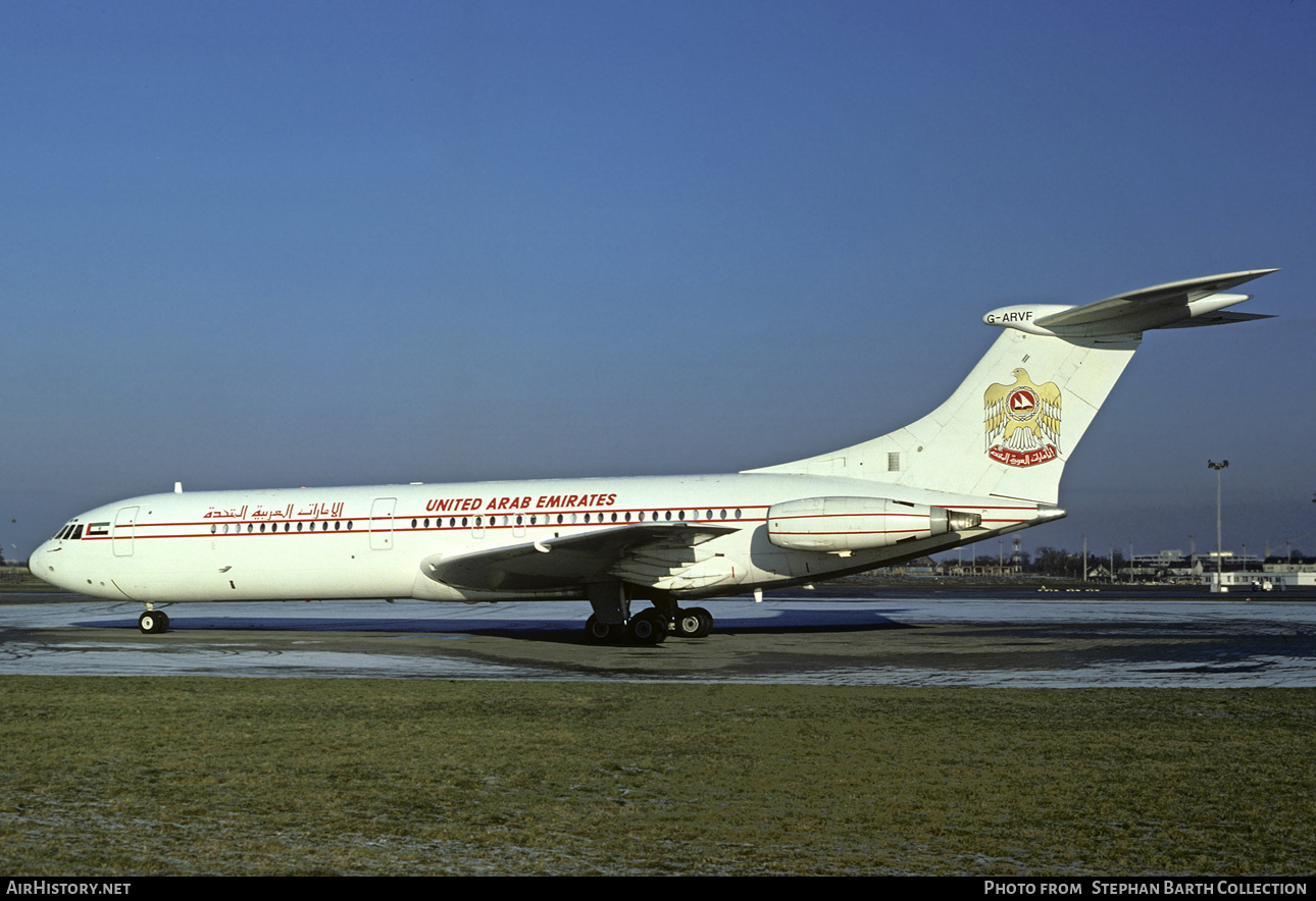 Aircraft Photo of G-ARVF | Vickers VC10 Srs1101 | United Arab Emirates Government | AirHistory.net #481168