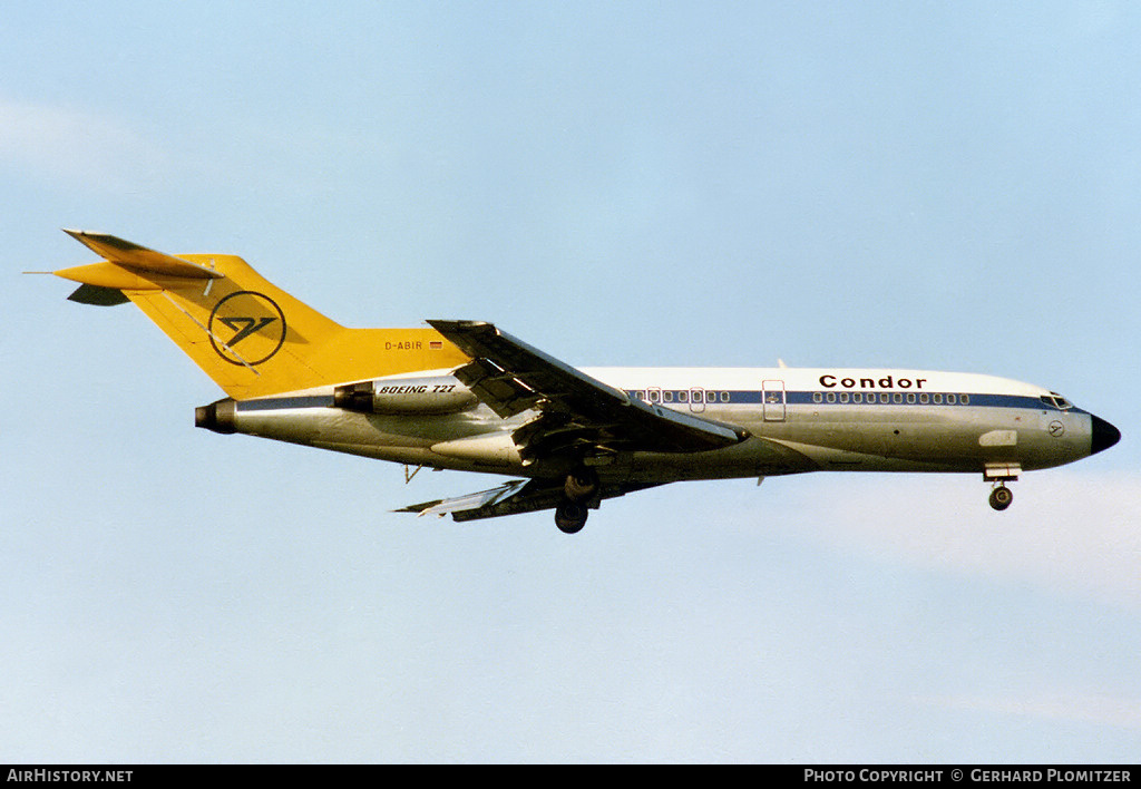 Aircraft Photo of D-ABIR | Boeing 727-30 | Condor Flugdienst | AirHistory.net #481169