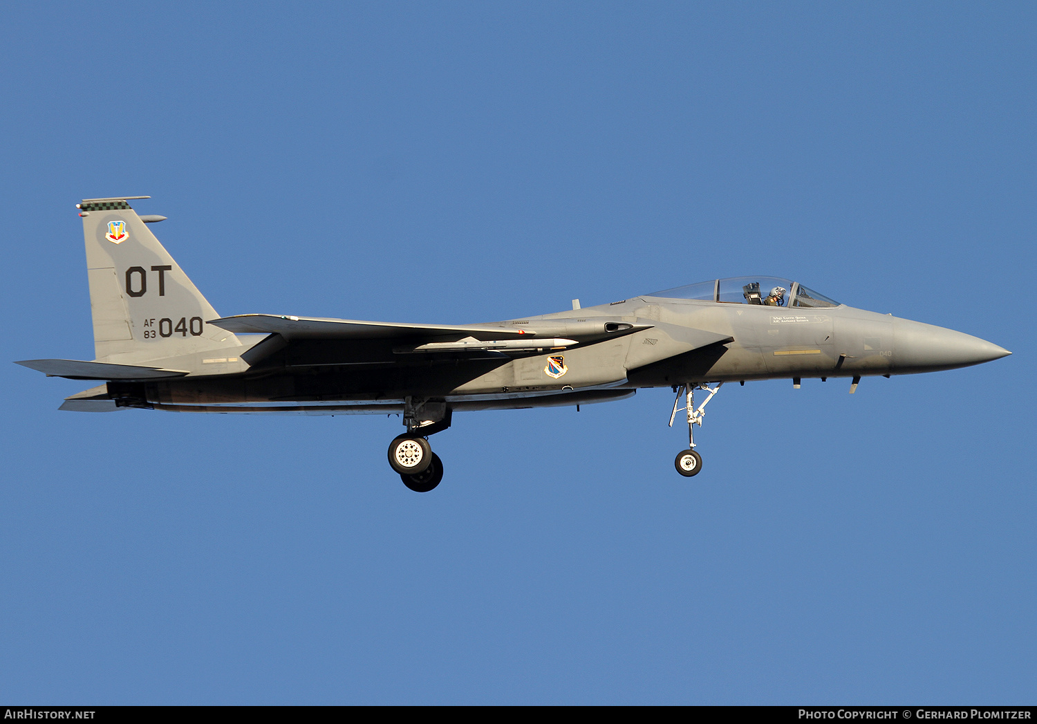 Aircraft Photo of 83-0040 / AF83-040 | McDonnell Douglas F-15C Eagle | USA - Air Force | AirHistory.net #481195