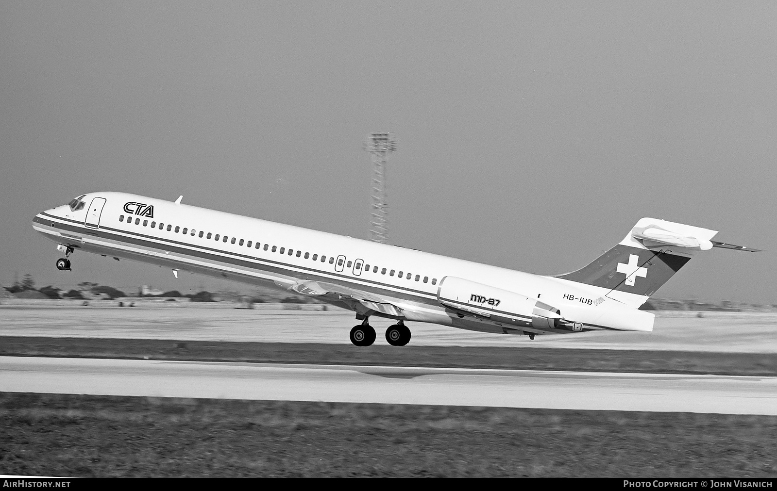 Aircraft Photo of HB-IUB | McDonnell Douglas MD-87 (DC-9-87) | CTA - Compagnie de Transport Aérien | AirHistory.net #481210