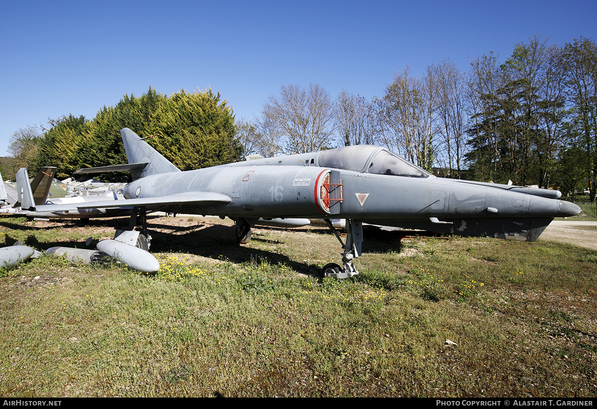 Aircraft Photo of 16 | Dassault Etendard IVM | France - Navy | AirHistory.net #481221