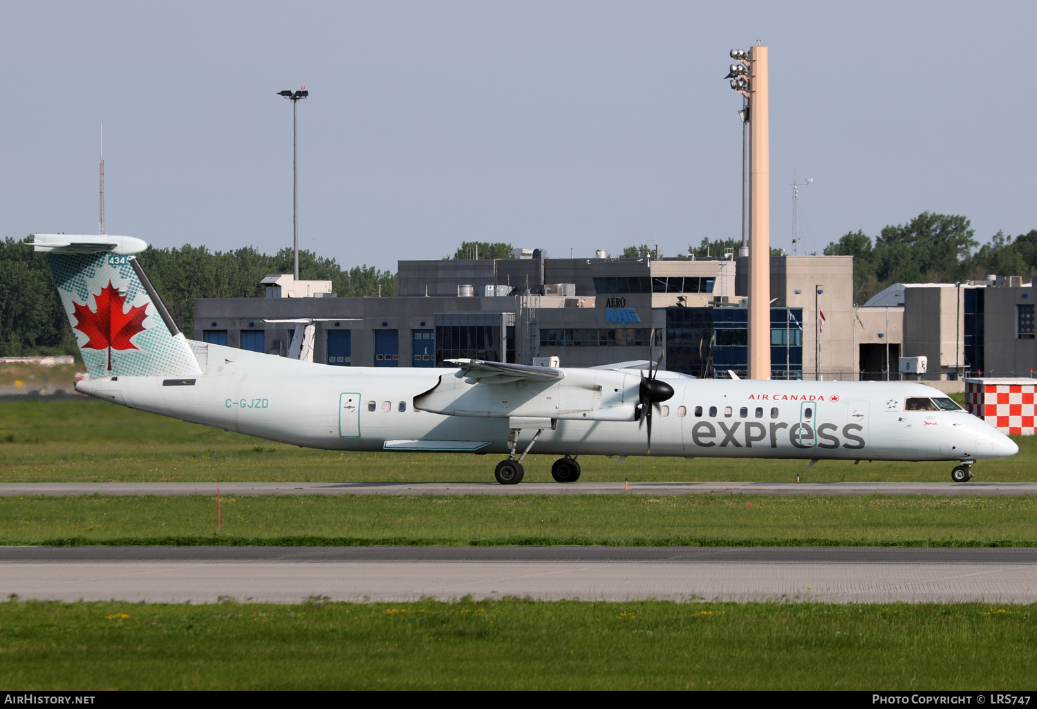 Aircraft Photo of C-GJZD | Bombardier DHC-8-402 Dash 8 | Air Canada Express | AirHistory.net #481226