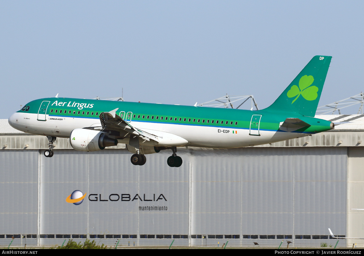 Aircraft Photo of EI-EDP | Airbus A320-214 | Aer Lingus | AirHistory.net #481238