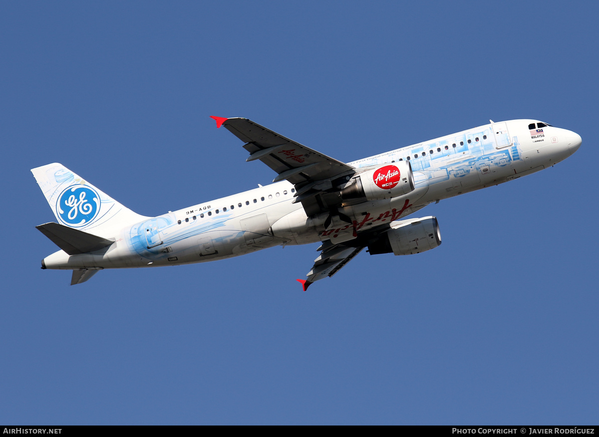 Aircraft Photo of 9M-AQB | Airbus A320-216 | AirAsia | AirHistory.net #481252