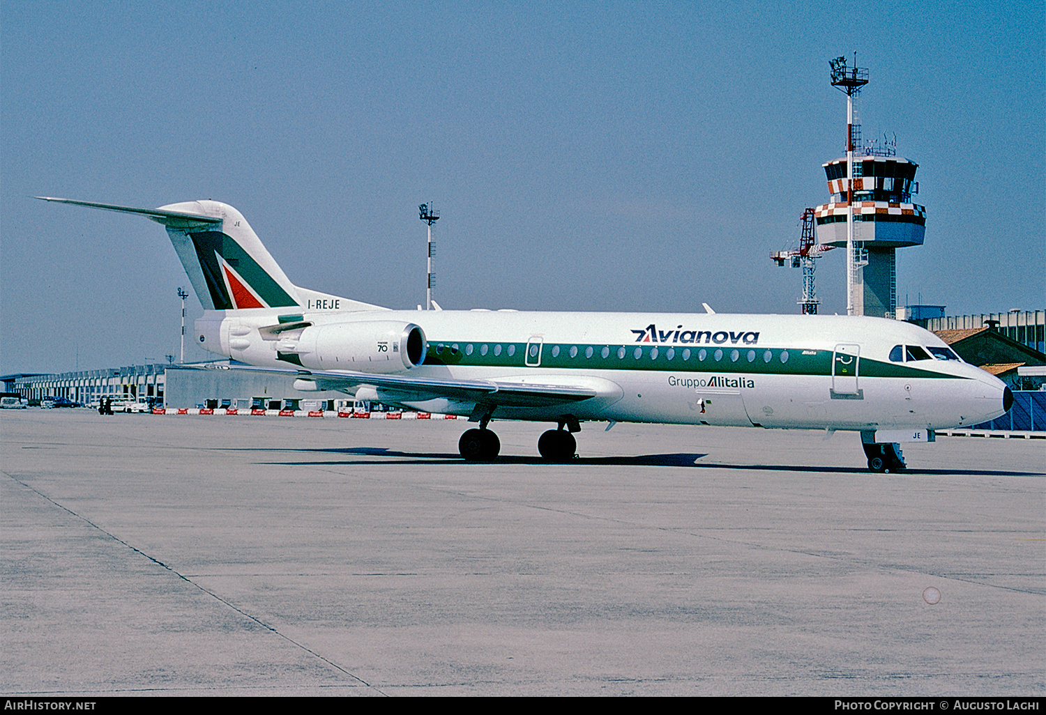 Aircraft Photo of I-REJE | Fokker 70 (F28-0070) | Avianova | AirHistory.net #481274