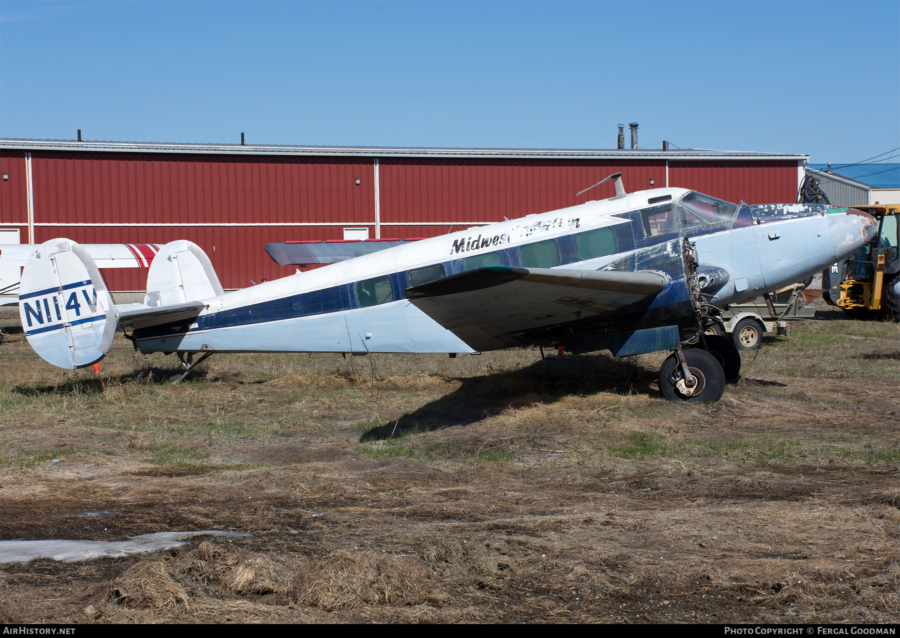 Aircraft Photo of N114V / N114AK | Beech C-45G Expeditor | AirHistory.net #481278