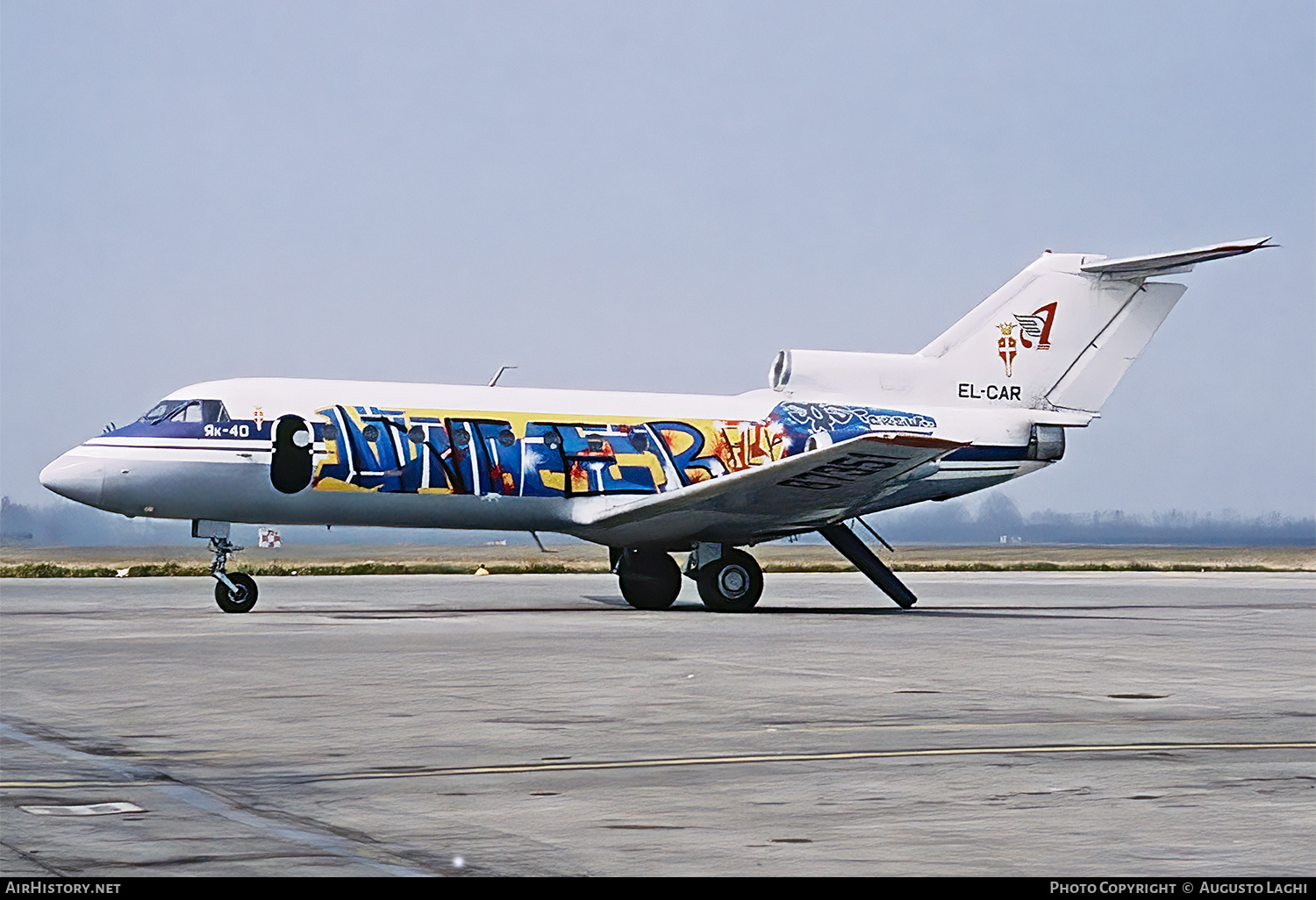 Aircraft Photo of EL-CAR | Yakovlev Yak-40 | Ales Airlines | AirHistory.net #481314