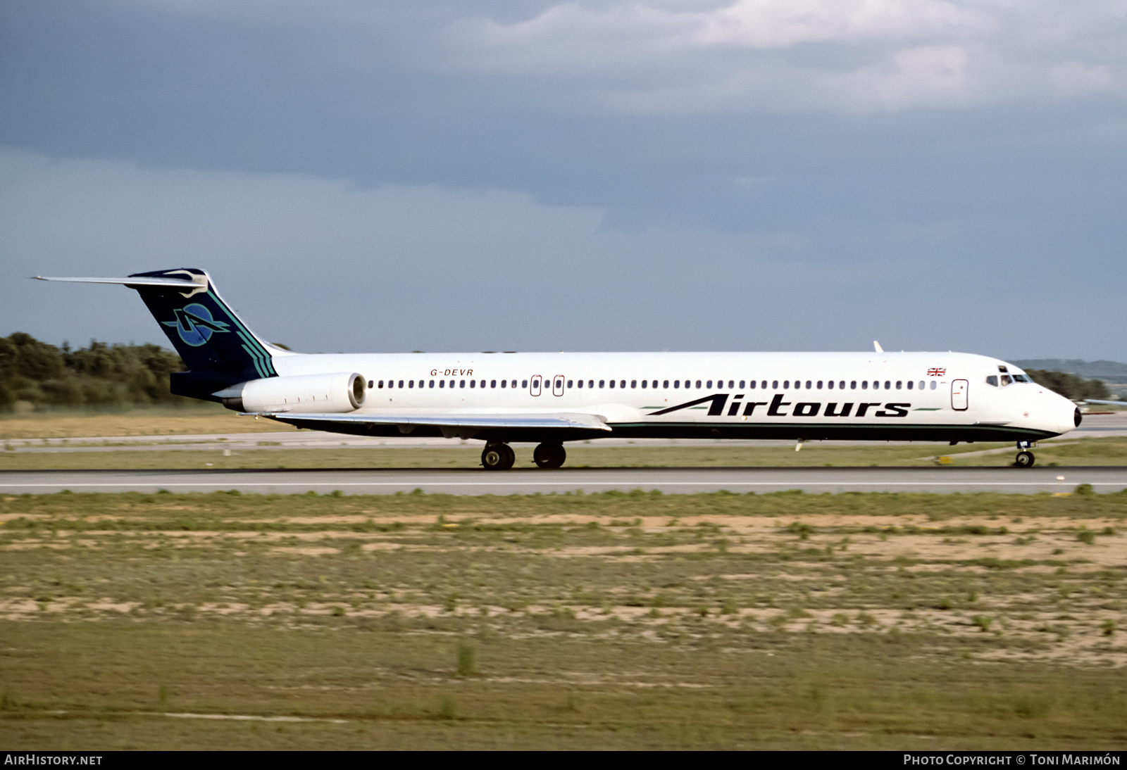 Aircraft Photo of G-DEVR | McDonnell Douglas MD-83 (DC-9-83) | Airtours International | AirHistory.net #481345